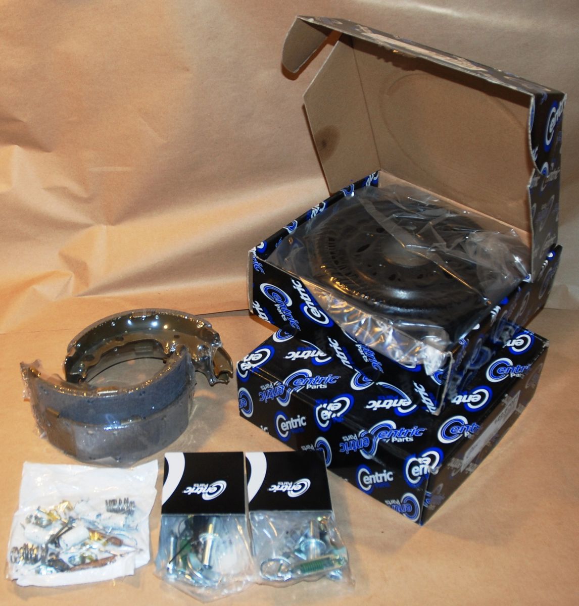 Jeep TJ 97 06, Rear Drum Brakes, Drum Shoes and Hardware